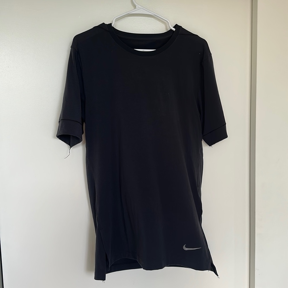 Nike dry fit fitted running shirt
